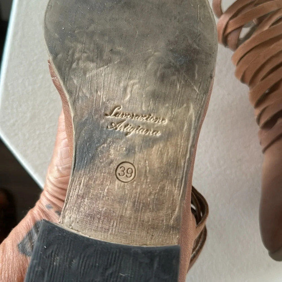 Free People "Lost Valley" Distressed Zipper Back Boots Size 39 - Picture 9 of 14